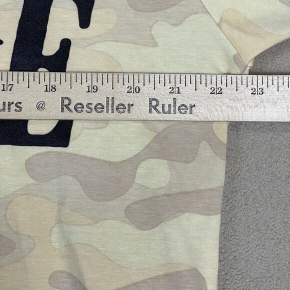 Beautiful Bastard T-Shirt Mens L Multicolor Camo Fragile Graphic Long Sleeve Tee - Picture 4 of 10